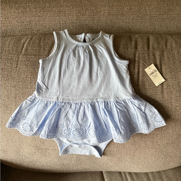 GAP Other - GAP Light Blue Baby Diaper Cover with Lace